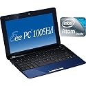 ASUS Eee PC Seashell 1005HA-PU17-BU 10.1-Inch Blue Netbook - 10.5 Hours of Battery Life (Windows 7 Starter)