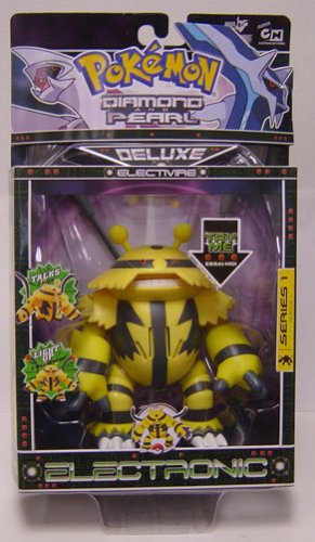 51ayJGI4y%2BL Pokemon Diamond & Pearl Series 1 Deluxe Electronic Action Figure Electivire