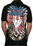 51ayJHw1mxL. SL160  CHRISTIAN AUDIGIER Ed Hardy My American Dream Mens Polo Shirt Size M