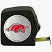Arkansas Razorbacks Black Tape Measure