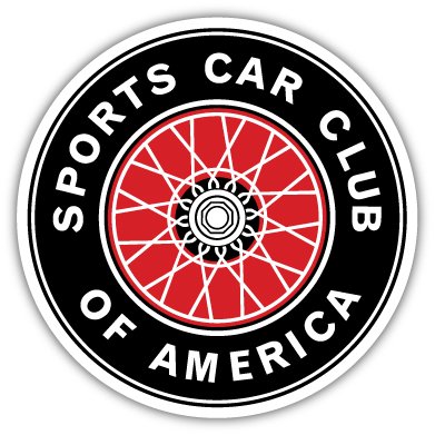 SCCA Sports Car Club of America road racing rallying sticker decal 4