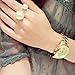 MAKIYO Elegant Celebrity Faux Double Pearl Finger Ring