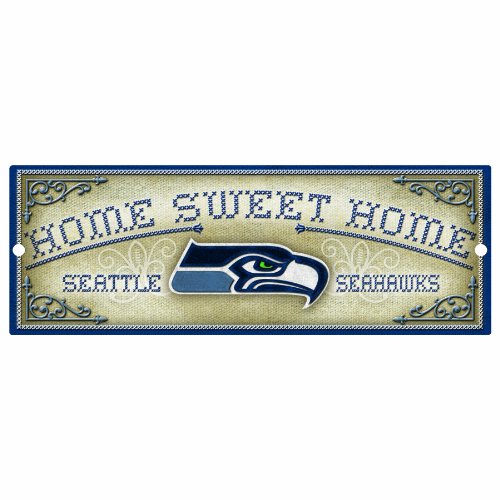 NFL Seattle Seahawks 6-by-17 Wood 