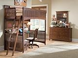 Lea Elite Crossover Loft Bedroom in Cherry
