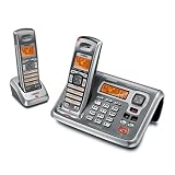 Uniden DECT2085-2 DECT 6.0 Cordless Phone/Answering System with One Extra Handset/Cradle