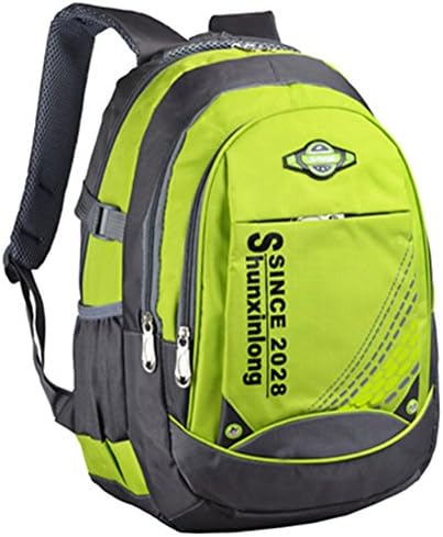 SHUNXINLONG Free Shipping School Bag Pupils Boys And Girls Schoolbag 2 - 3 - 4 - 5 - 6th Grade Backpack Schoolbag Wholesale Printing Medium Green