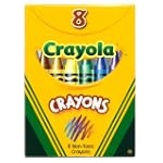 Crayola Classic Color Pack Crayons, 8 Colors/Box (52-3008)