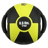 Reactor Medicine Ball w/Handle 3 kilograms/Yellow