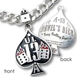 'Devil's Dice' Ace of Spades Choker Necklace