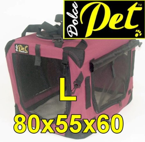 faltbare Dolcepet Transportbox Hundebox L Bordeaux