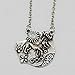 Allison Argent Wolf Family Necklace