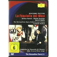 Puccini - La Fanciulla Del West (Slatkin, Daniels, Domingo) [DVD] [2005] [NTSC]