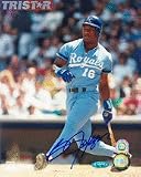Bo Jackson Autographed Kansas City Royals 8 x 10 Photograph (Unframed)