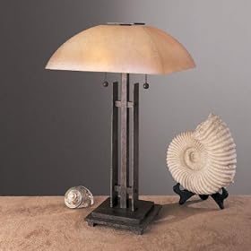 Minka T10352-357 Lineage Table Lamp, Iron Oxide by Minka