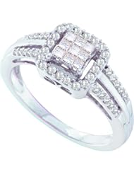 0.50CTW DIAMOND LADIES INVISIBLE RING