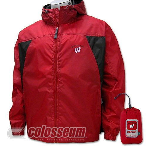 Buy Wisconsin Badgers Campus Yard Wind Jacket & Bag