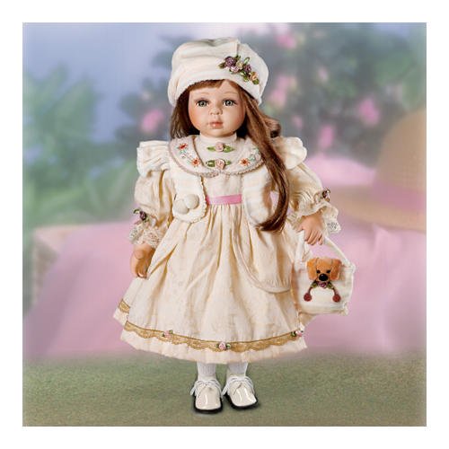 Katje: Vintage Style Porcelain Doll by The Ashton-Drake Galleries