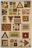 Capel 1609RS08001100600 8 x 11 Ft Crystalle-Chevron Rug - Chablis