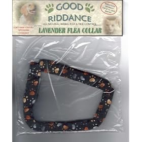 Organic Lavender Flea and Tick Control Collar by