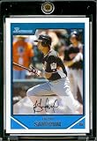 2007 Bowman Draft Futures Game Prospects # BDPP94 Freddy Sandoval (RC) - Los Angeles Angels - Rookie Baseball Card in a Protective Display Case
