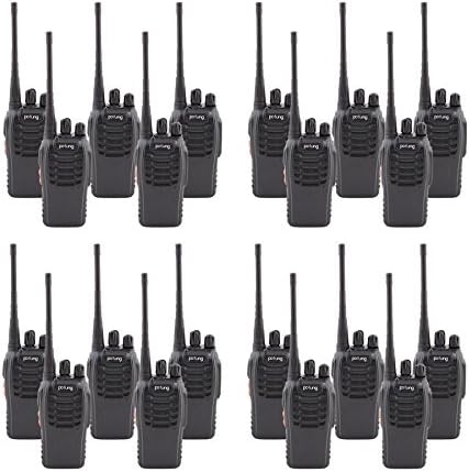 Arrela®20 Packs Pofung 888S UHF FM Transceiver High Illumination Flashlight Walkie Talkie Two-Way Radio