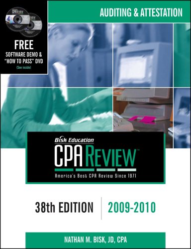 CPA Comprehensive Exam Review 2009-2010: Auditing & Attestation (Cpa Comprehensive Exam Review Auditing and Attestation)