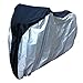 Bike Cover, FOME 190T Heavy Duty Bicycle Waterproof Outdoor Bike Bicycle Cover 78.74*27.56*43.3in Silver with Black (Size XL) + FOME GIFT