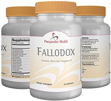 Fallodox Fertility Pills. Pregnancy Formula And Healthy Menstrual Cycles For Women. Includes Chasteberry and Black Cohosh