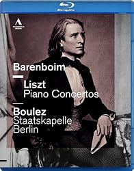 Daniel Barenboim  plays Liszt Piano Concertos [Blu-ray]