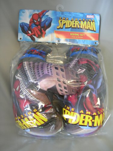 Childrens Toyshop  Sporting Goods : Marvel Spiderman Boxing Gloves Set