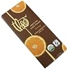 Theo Classic Organic Dark Chocolate (70% Cacao) with Orange, 3-Ounce Bars (Pack of 12)