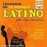 Coffret 10 CD :  Les Legendes De La Musique Latino