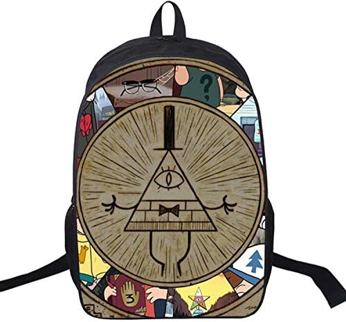Coolfly Fan Customized Gravity Falls Diy Design Canvas School Travel Backpack (Color03)