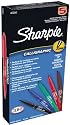 Sharpie Calligraphic Medium Point Water Based Markers, 5 Colored Markers(40050SH)