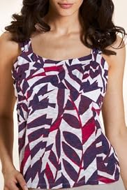Per Una Palm Print Camisole Top [T62-5773H-S]