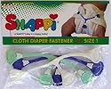 Snappi Cloth Diaper Fasteners - Pack of 3 (Mint color mix)
