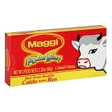Review Maggi  / Maggi Beef Bouillon Tablet, 6-Tablet Boxes (Pack of 48)