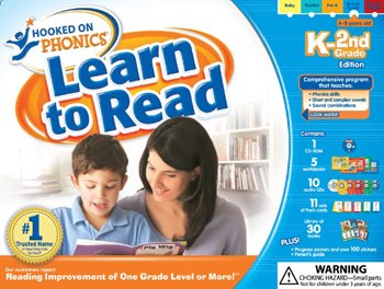 Hooked on Phonics LEARN TO READ K-2ND GRADE FULL BOX KIT