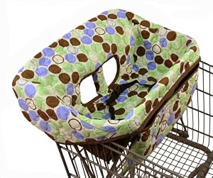 Buggy Bagg Jr Shopping Cart Cover, Dots