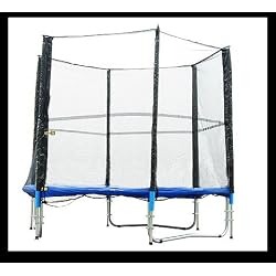 Aosom 8' Trampoline with Enclosure Combo