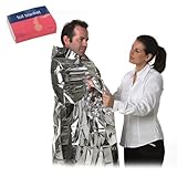 Paediatric Size Emergency Survival Foil Blanket First Aid - Shock Cold Child