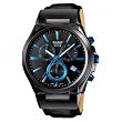 Casio - BEM-508BL-1AVEF - Collection - Montre Homme - Quartz Analogique - Cadran Noir - Bracelet Cuir Noir