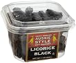 Lucky Country Licorice, Black, 16-Ounce Tubs (Pack of 4)