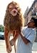 GIANT STUFFED LION 44" REALISTIC BIG PLUSH KING OF THE JUNGLE STUFFED ANIMAL - 44" Body and 25" Tail