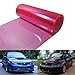 DIYAH 12 X 48 Inches Self Adhesive Headlight, Tail Lights, Fog Lights Tint Vinyl Film (Pink)