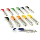 12 Utility Knife Box Cutter Razor Cutting Hand Tool 6 by 