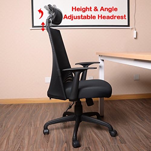 Swivel Mesh Office Chair Recline Height Adjustable 330 lbs Max load