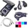 Melrose Kroo Case for Microsoft Zune 4 Gb 8gb Digital Media Player + Car Charger for Microsoft Zune 4 Gb 8gb + Travel Charger for Microsoft Zune 4gb 8gb + Audio Video Cable for Microsoft Zune