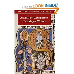 Anselm of Canterbury: The Major Works