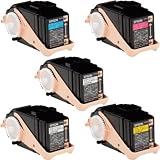 LPC3T18/LPC3T17 カラー4色セット+黒1個 大容量リサイクルトナーカートリッジセイコーエプソンレーザープリンター用